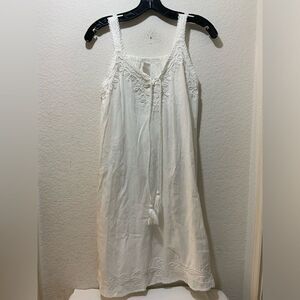 India Boutique White summer dress one size